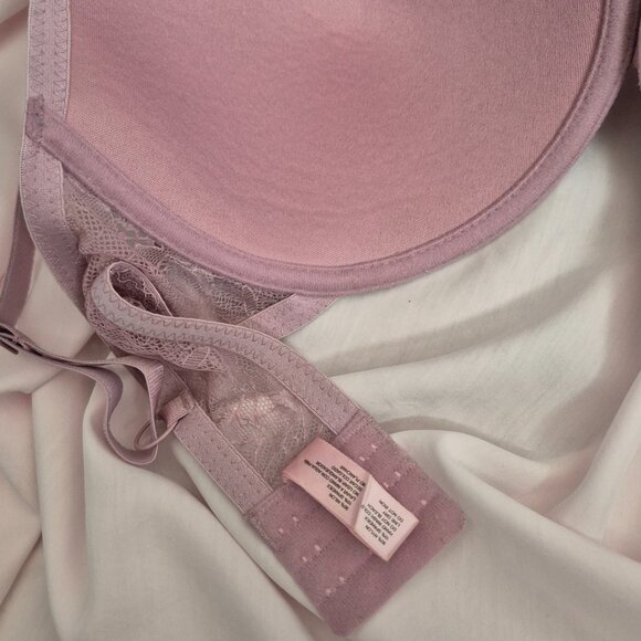 Juicy Couture Lavender Ice Lace Demi Bra 38DD Underwire - Picture 4 of 7